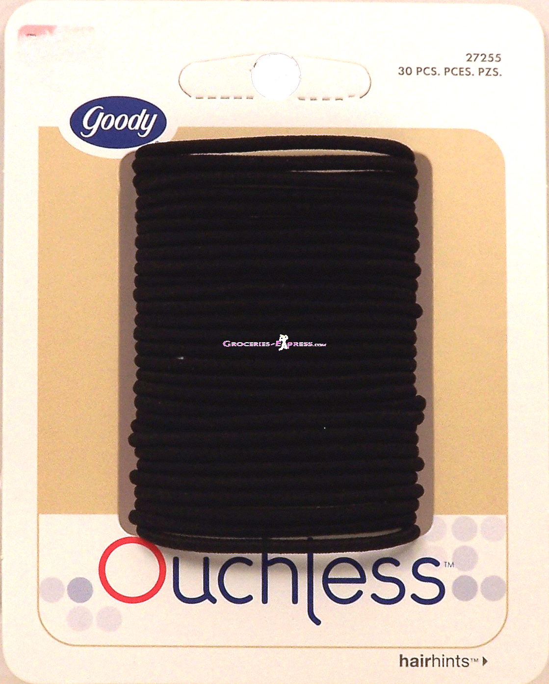 Goody  ouchless black elastics Full-Size Picture